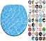 Sanilo WC-Sitz Mit Absenkautomatik – Aus Holz, Einfach Montiert, Verstellbare Scharniere, Viele Motive