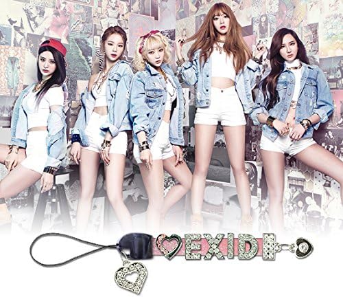 Amazon Co Jp Exid イーエックスアイディー イニシャルストラップ 携帯 Iphone スマホ スマートフォン ハート ホビー