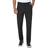BLUE CHILL Mens Golf Pants Relaxed Fit 30" Waterproof Lightweight Casual Dress Pants with Zipper Pockets