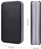 alavisxf xx CD Case 96 Capacity Black Portable Zipper DVD Holder Car Travel view 4