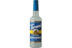 Torani Sugar Free Peppermint Syrup, 0.75 L
