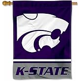 Kansas State Wildcats Wordmark Logo House Flag Banner