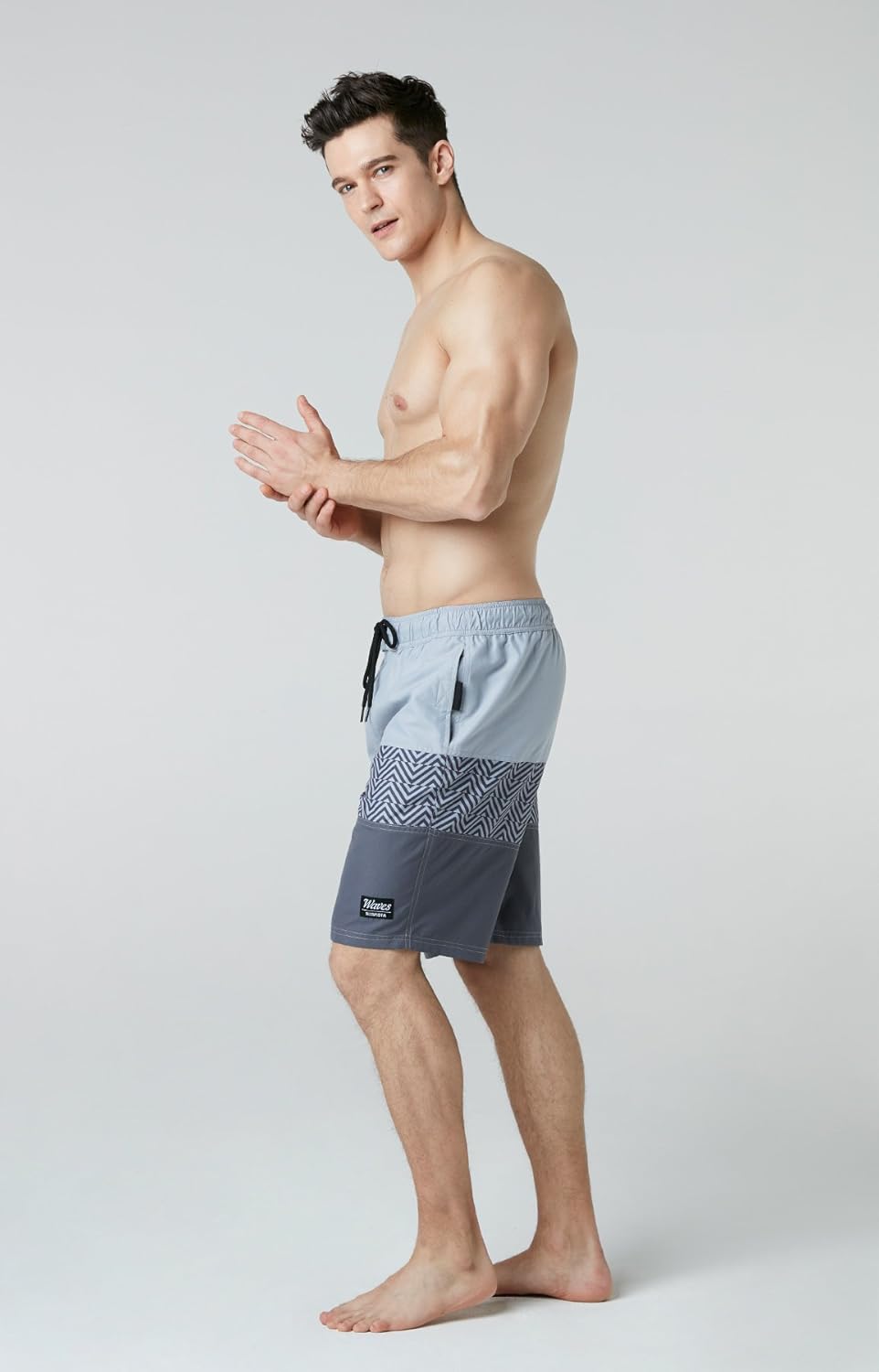 TSLA Men's 11 Inches Swim Trunks, Quick Dry Beach Board Shorts, Bathing Suits with Inner Mesh Lining and Pockets: Clothing