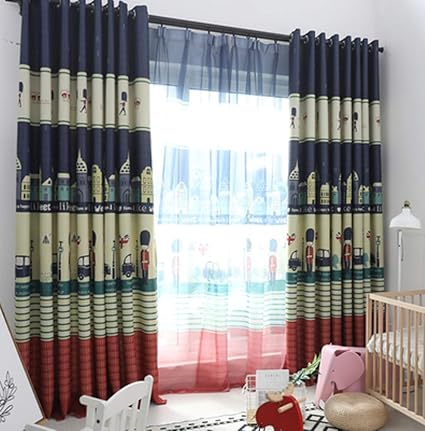 Amazon Com Eyelet Curtains Thickening Shading Curtain Pencil