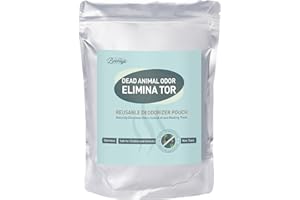 Reusable Deodorant Pouch for Dead Rodent in Wall Smell -Covers 375 Sq Ft, 1 Bag