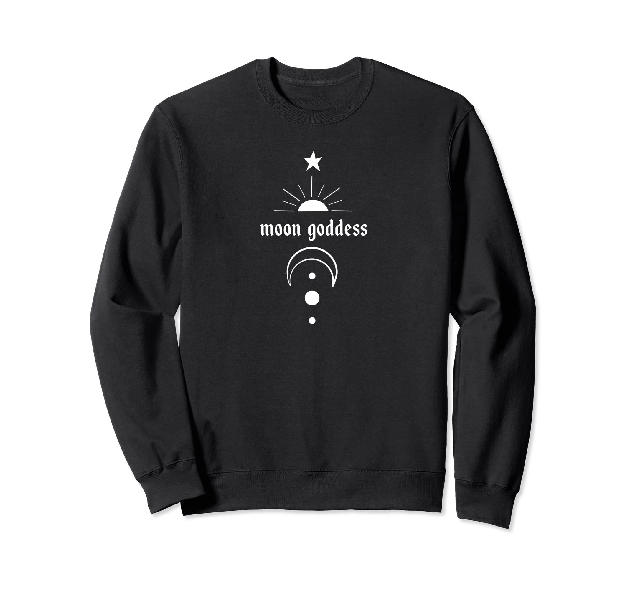 Moon goddess new age moon phase spiritual magic Sweatshirt