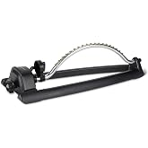 Amazon Basics Oscillating Lawn Sprinkler for Yard, Garden and Flower Beds, 3600 Square Foot Coverage, Black