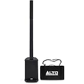 ALTO TS108C 600W Powered Column Array PA Speaker System with 3-Channel Digital Mixer, Bluetooth and App Control for Solo Musicians, Event DJs and Venues