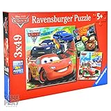 Toy Worldwide Racing Fun 3x49 Piece Puzzles Book