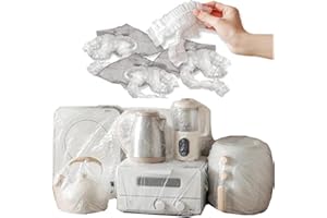 50 Pcs Kitchen Small Appliance Dust Covers,Granmagazz Thickened Disposable Dust Cover Reusable Stretch Wrap Air Fryer Dust Co