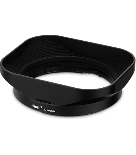 Amazon.com : Haoge LH-P15 Square Metal Lens Hood for Panasonic