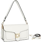 Travistar Crossbody Bags for Women Trendy - Small Cross Body Purse Shoulder Bag Leather Handbags Evening Clutch with 2 Straps