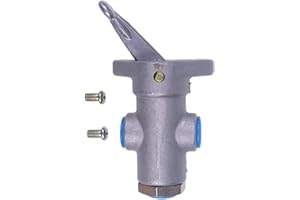 Lesurey TW-1 Dash Toggle Lever Operated Control Air Brake Valve 229635 229617 Compatible with Bendix Haldex Flipper Style H-30506 228729 229635R 228729X 276923 276923X 288058 110167 110300 110301