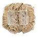 Combs Hair Bun for Updo Synthetic Hairpiece 18H613 Blonde Mix