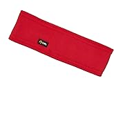 Lupa Unisex Triple-Layer Micro Fleece Headband Ear Warmer - Red