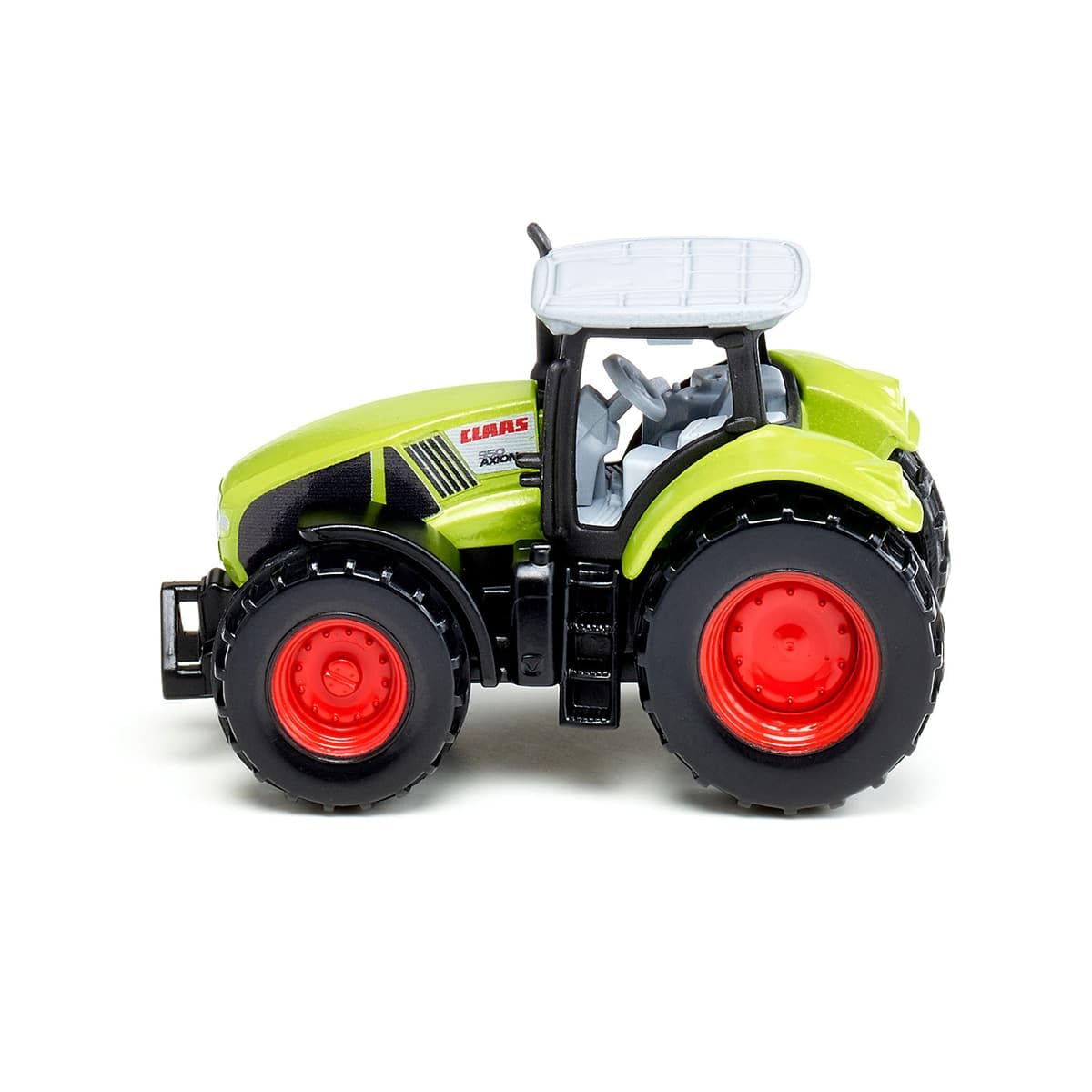 siku 1030, Claas Axion 950 Tractor, Metal,Plastic, Green, Incl. trailer hitch, Wheels with rubberised tyres