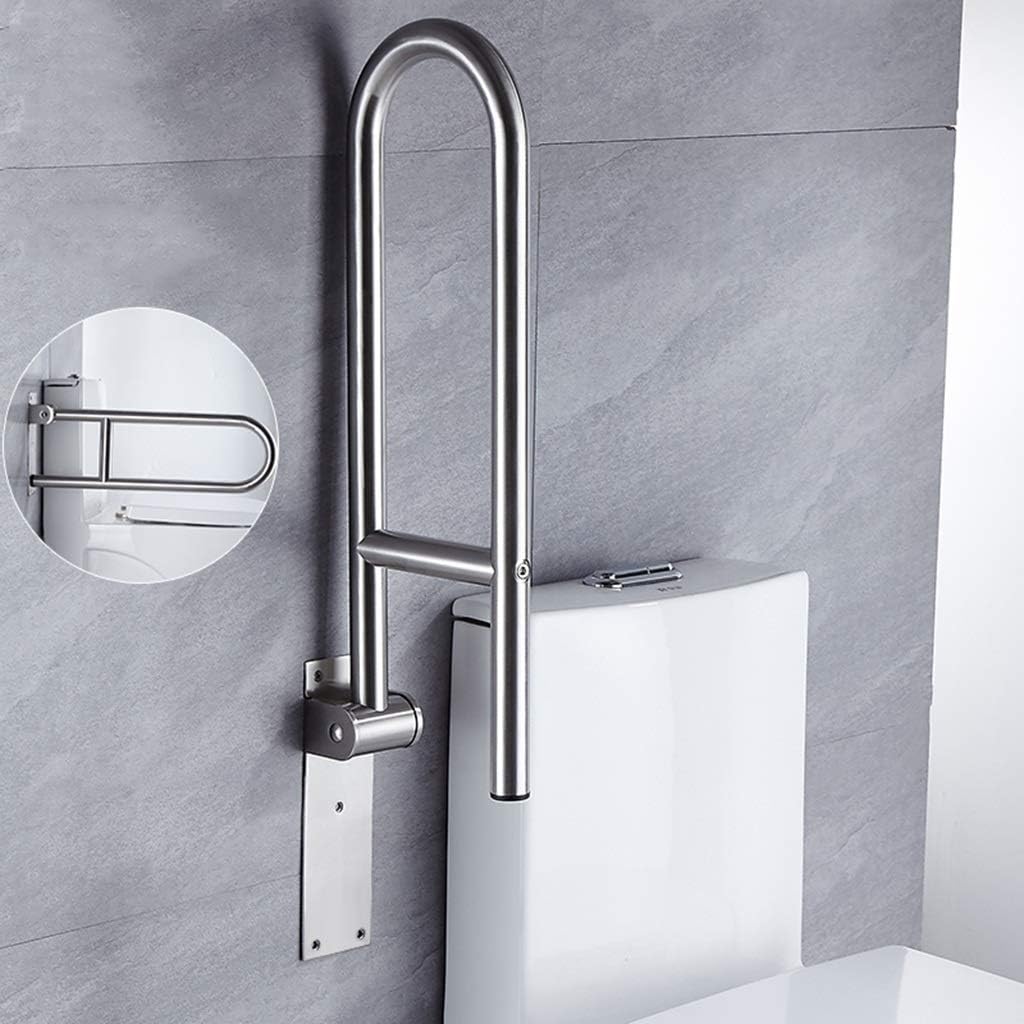 Amazon Com Dww Flip Up Barrier Free Grab Bar Stainless Toilet