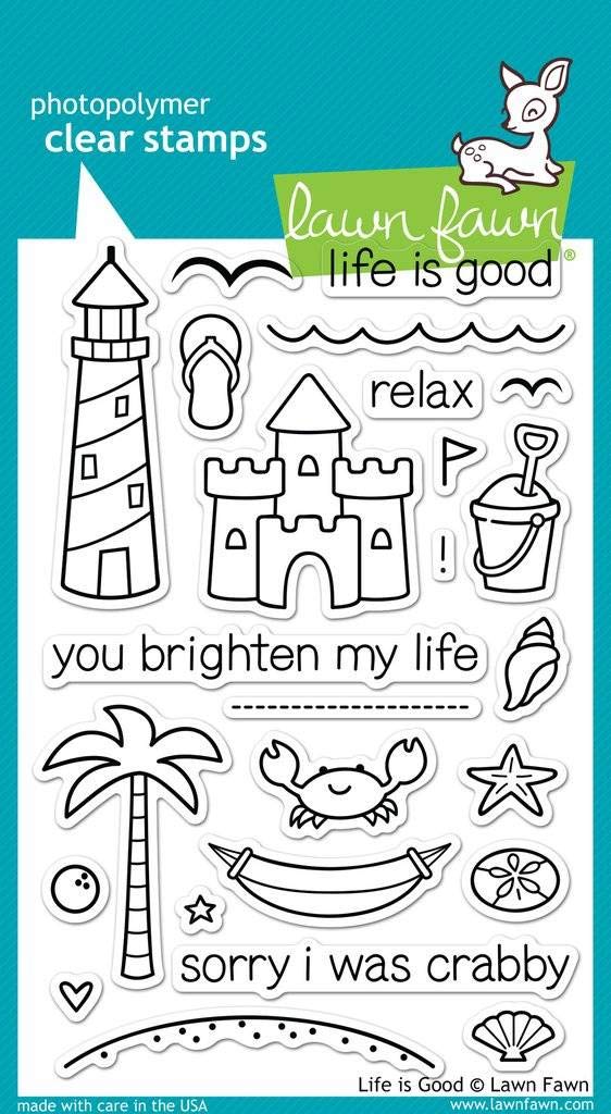 Lawn Fawn Clear Stamps - Life Is Good by Lawn Fawn