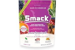 SIODITIN Smack Raw Dehydrated Prairie Harvest Pork Dog Food (5.5lb)F