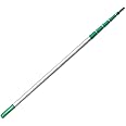 Unger UNG TF900 Silver Plastic TelePlus Modular Telescopic Extension Pole System, 6' - 30'