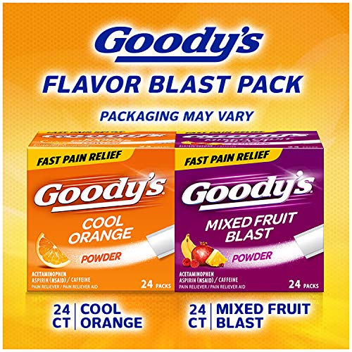 Goody's Extra Strength Headache Powders Flavor Blast Pack, 24 Count, 2