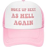 Funny Trucker Hat Can't Nobody Love You Like Jesus for Women and Men Baseball Cap Breathable Mesh Pink