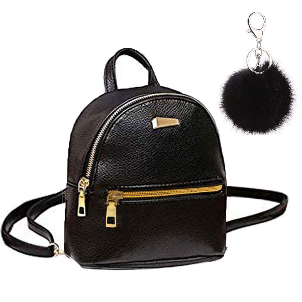 cute black mini backpack