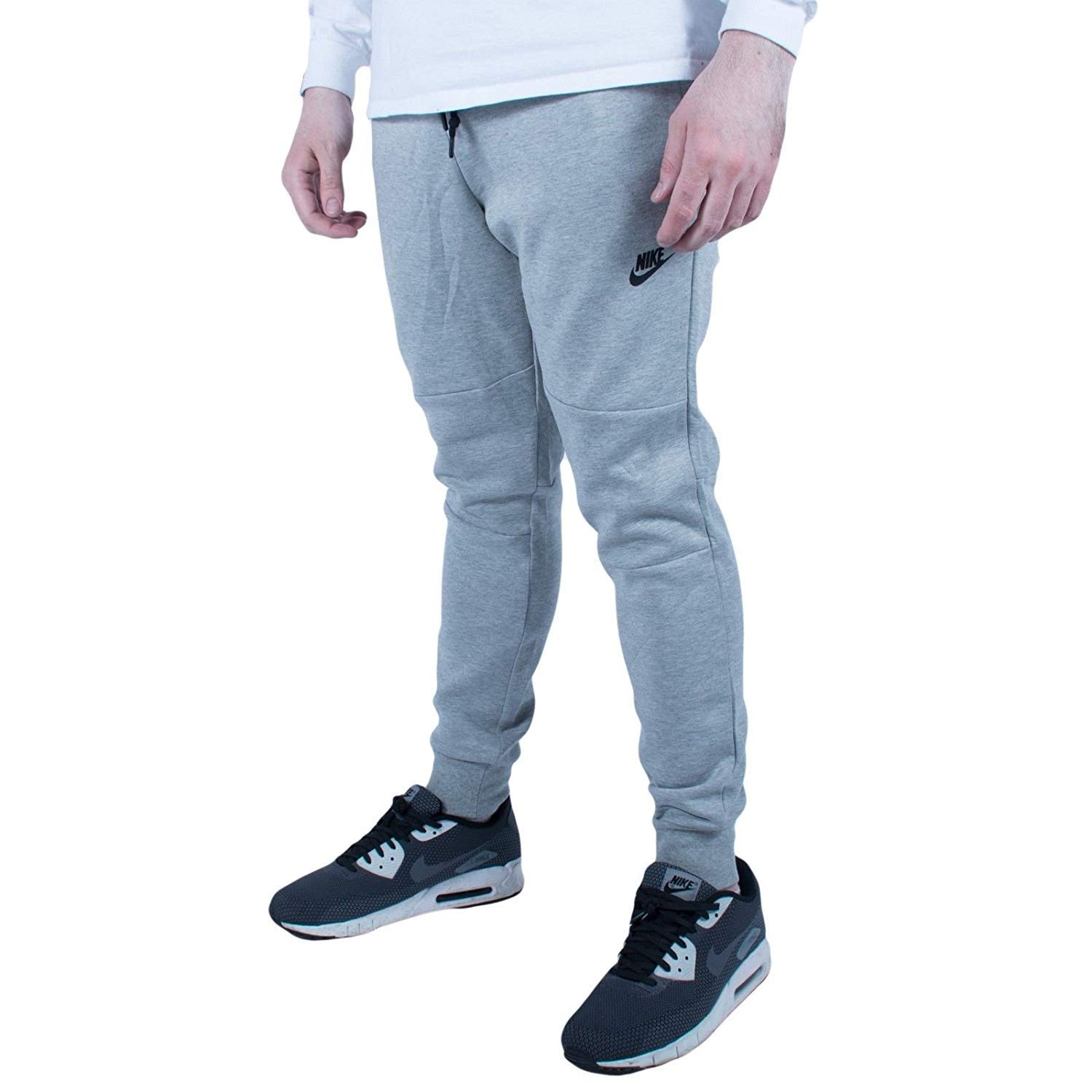 NIKE Tech Fleece Sweatpants Mens Pants Grey 545343 065, SizeXXL