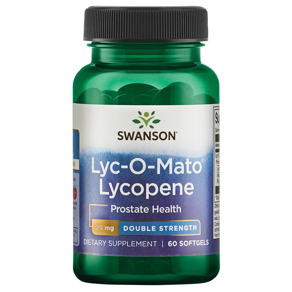 swanson double-strength lyc-o-mato lycopene 20 milligrams 60 sgels