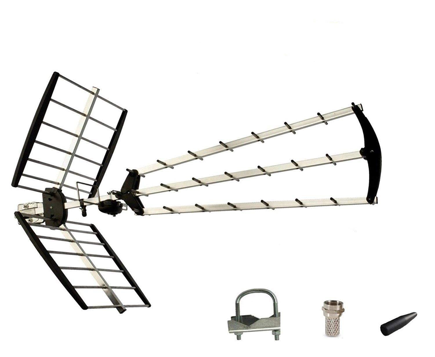 SSL 70 Element Tri Boom Very High Gain TV Aerial 4G & 5G, Easy Setup