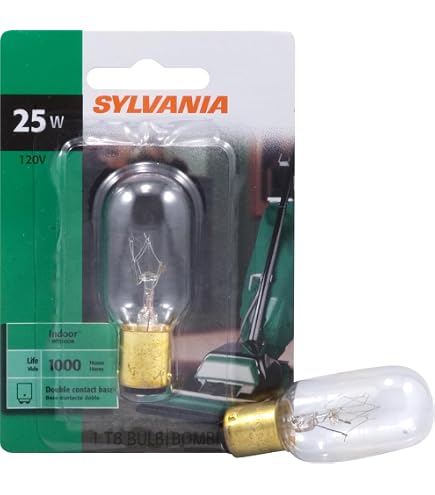 Sylvania 25 Watt T8 Appliance Light Bulb 1 Pack - Incandescent