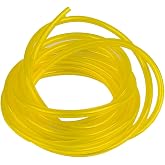 Hipa 1/8 Inch Fuel Line ID 1/8" x OD 1/4" Fuel Hose 3mm x 6mm 10-Feet | Gas Oil Fuel Line Hose Tube for 2 Cycle Small Engine String Trimmer WeedEater Lawn Mower Chainsaw Leaf Blower Model Parts