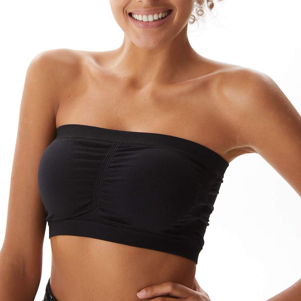 padded strapless bralette