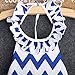 Jane'S Mall Kids Girls Backless Wave Stripe Maxi Long Sundress Boho Dress Skirt, Blue, 130CM FOR 6-7YEARS