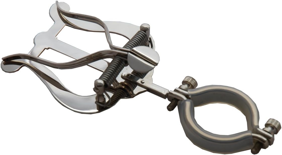 soundman Lyre Marching Lyre for Bb Music Stand (Nickel Plated) BigaMart