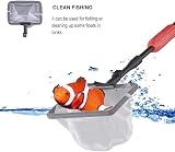 boxtech 6 in 1 Aquarium Cleaning Kit Adjustable Telescopic Handle view 2