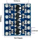 Gebeldet 10x 4 Channel Logic Level Converter 3.3V to 5V Bi-Directional Shifter view 4