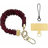 Long Pond Secure Adjustable Cell Phone Wrist Strap, Elastic Band for iPhone 16 Pro Max&Most Cellphones | Workout & Travel