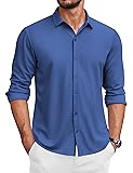 COOFANDY Men's Long Sleeve Button Down Shirts