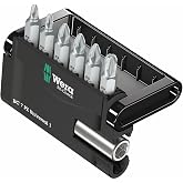 Wera - 5056296001 Pozidriv Mini-Check PZ Sheet Metal Bit Set