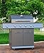 Dyna-Glo DGE Series Propane Grill, 4 Burner, Stainless
