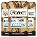 Sumatra Decaf Organic Fair Trade Coffee, Whole Bean, Mountain Water Processed Decaf Coffee, Fresh Roasted Coffee LLC. (Pack of 3)