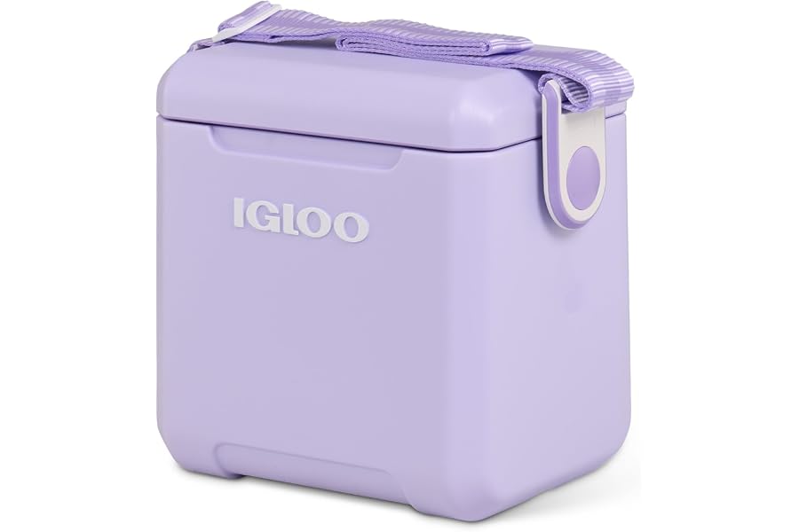 Igloo Tag Along Too Coolers | Insulated Hard Shell Picnic Style Cooler | Rolling Ice Chest