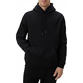 LINMYZAI Men's Fleece Hoodie Pullover Long Sleeve Hooded Sweatshirt Drawstring Kangaroo Pocket Athletic Hoodies