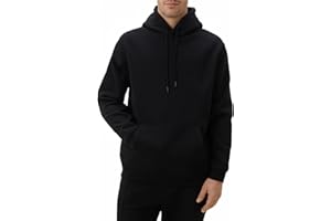 LINMYZAI Men's Fleece Hoodie Pullover Long Sleeve Hooded Sweatshirt Drawstring Kangaroo Pocket Athletic Hoodies