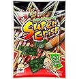 Super Crisp Grilled Seaweed (Hot Chili Squid Flavor) .84oz (Pack of 6)