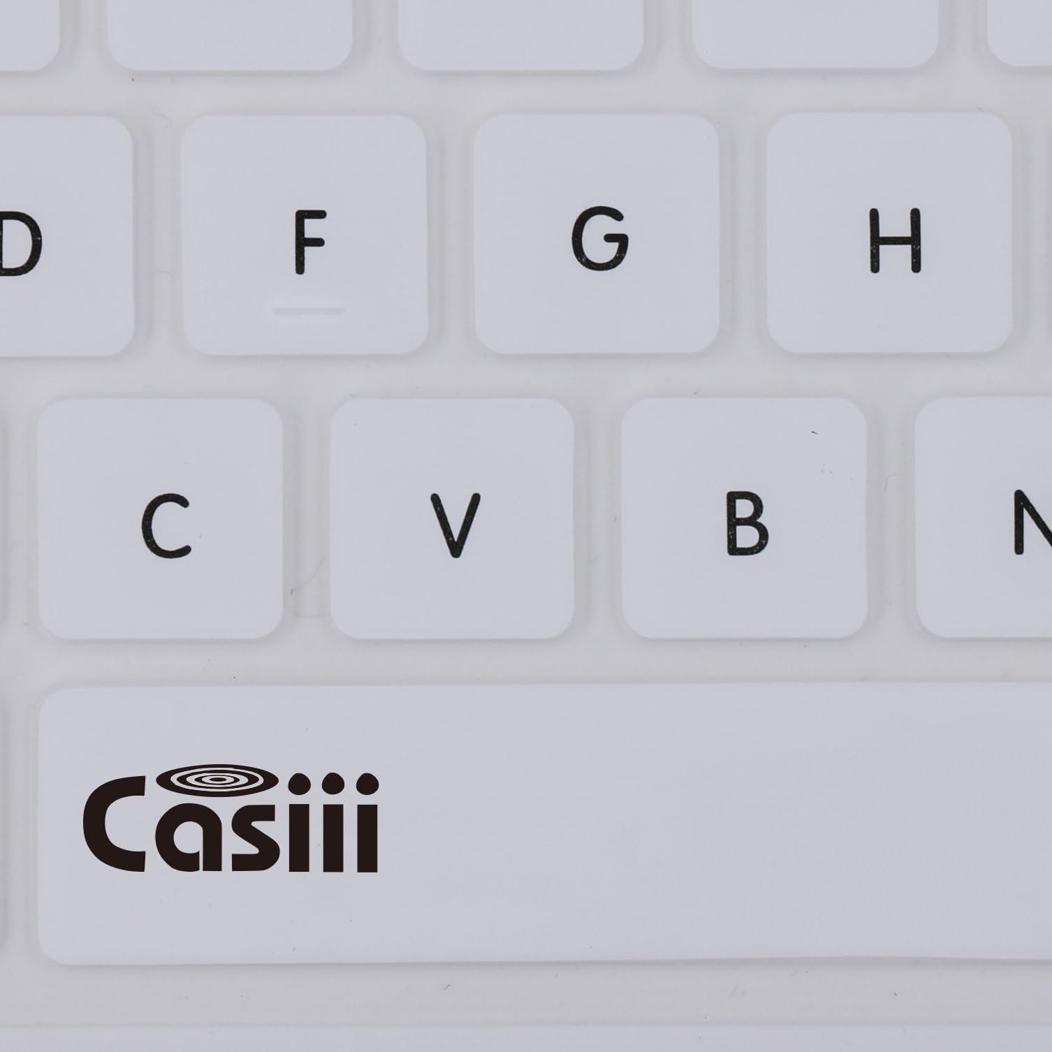 SALE Casiii Ultrathin MacBook Pro Keyboard Cover for Macbook, Macbook Pro, Macbook Air, Macbook wireless keyboard and iMac, 13 15 and 17 Inch, With/Without Retina, Engineer-Quality Silicone (White)