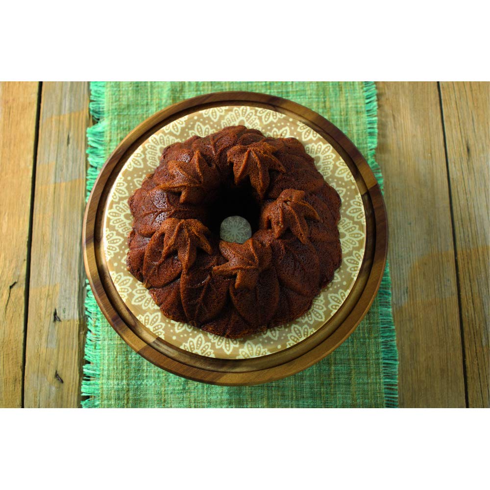 Nordic Ware Harvest Leaves Bundt Pan Bronze Bundt Pans Kitchen & Dining