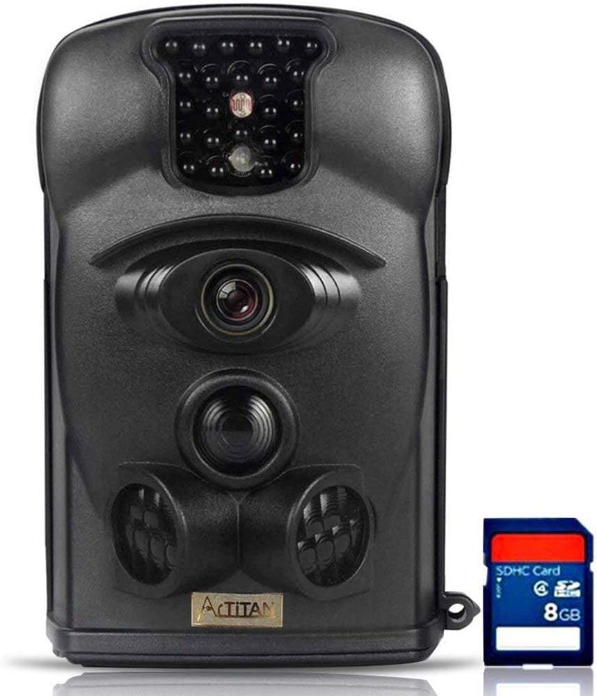 ARTITAN Trail Game Camera 12MP 120°Wide Angle Wildlife Cam Motion Activated Night Vision up to 65ft with Infrared LEDs IP65 Waterproof for Home Outdoor Farm Security Deer Hunting Scouting