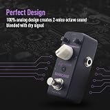 SONICAKE Octave Pedal Analog Classic Octave Guitar Bass Effects True Bypass view 3